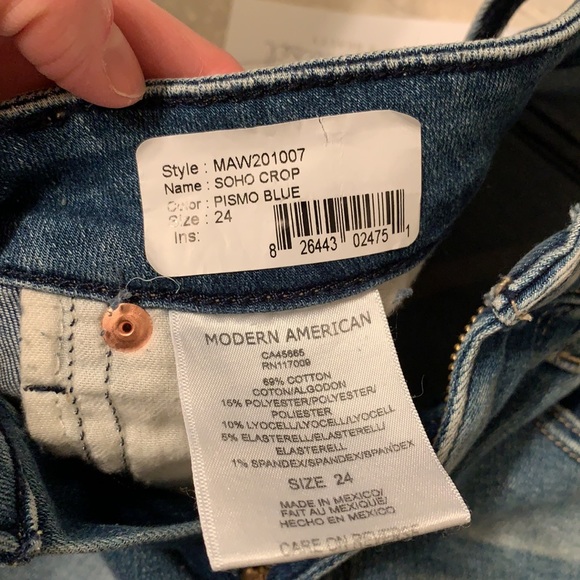 Modern American Cali Cropped Denim - Picture 5 of 7